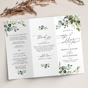Boho Eukalyptus Greenery Hochzeitstag