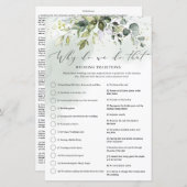 Boho Eukalyptus Greenery Warum machen wir dieses S (Vorne/Hinten)