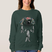 Boho Evil Eye Dreamcatcher Sweater Sweatshirt (Vorderseite)