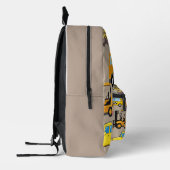 Boho-Fahrzeugsammlung Bedruckter Rucksack (Links)