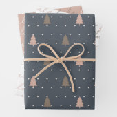 Boho Falala Weihnachtsbaum Wrapping Paper Sheets Geschenkpapier Set (Beispiel)