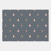 Boho Falala Weihnachtsbaum Wrapping Paper Sheets Geschenkpapier Set (Vorderseite)