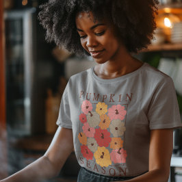 Boho Fall Autumn Design Tri-Blend Shirt