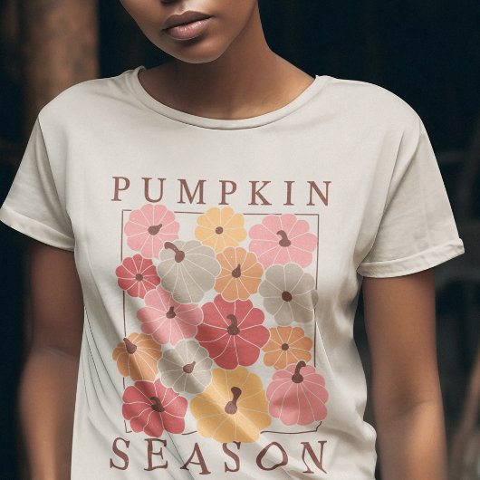 Boho Fall Autumn Design Tri-Blend Shirt