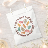 Boho Fall Autumn Zitat Geschenktütchen (Ausgeschnitten)