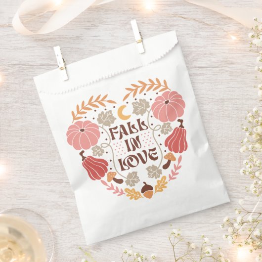Boho Fall Autumn Zitat Geschenktütchen (Ausgeschnitten)