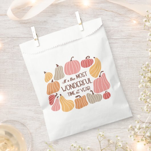 Boho Fall Autumn Zitat Geschenktütchen (Ausgeschnitten)