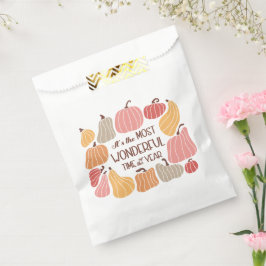 Boho Fall Autumn Zitat Geschenktütchen