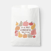 Boho Fall Autumn Zitat Geschenktütchen (Vorderseite)