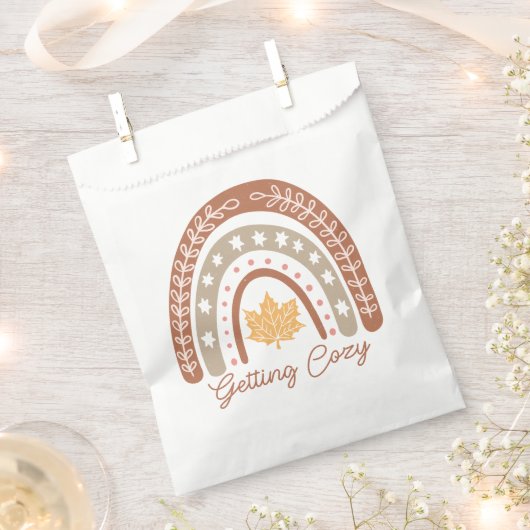 Boho Fall Autumn Zitat Geschenktütchen (Ausgeschnitten)