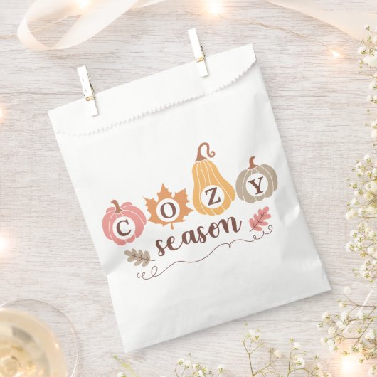 Boho Fall Autumn Zitat Geschenktütchen (Ausgeschnitten)