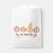 Boho Fall Autumn Zitat Geschenktütchen (Vorderseite)