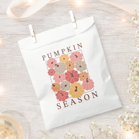 Boho Fall Autumn Zitat Geschenktütchen (Ausgeschnitten)