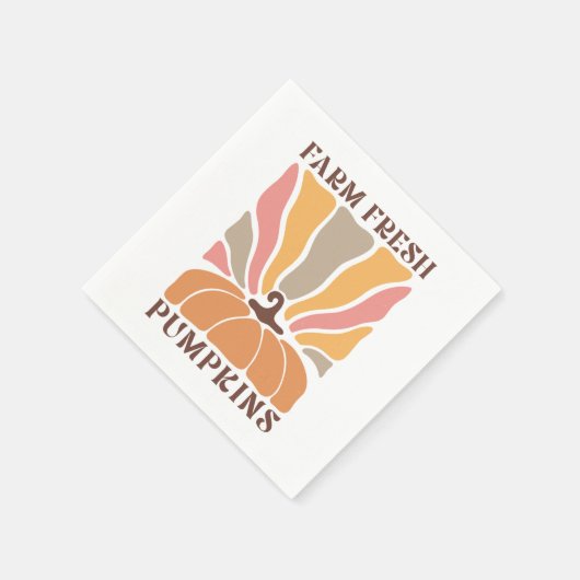 Boho Fall Autumn Zitat Serviette (Ecke)