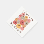 Boho Fall Autumn Zitat Serviette (Ecke)