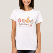 Boho Fall Autumn Zitat T-Shirt (Vorderseite)