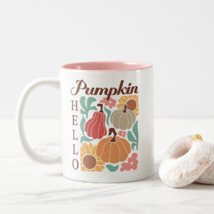 Boho Fall Autumn Zitat Zweifarbige Tasse
