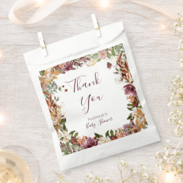 Boho Fall Baby Dusche Fevor Bags Geschenktütchen