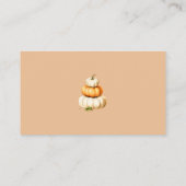 Boho Fall Baby Dusche - Schätzung wie viele Bären Begleitkarte (Rückseite)