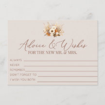 Boho Fall Blume Beratung und Wünsche