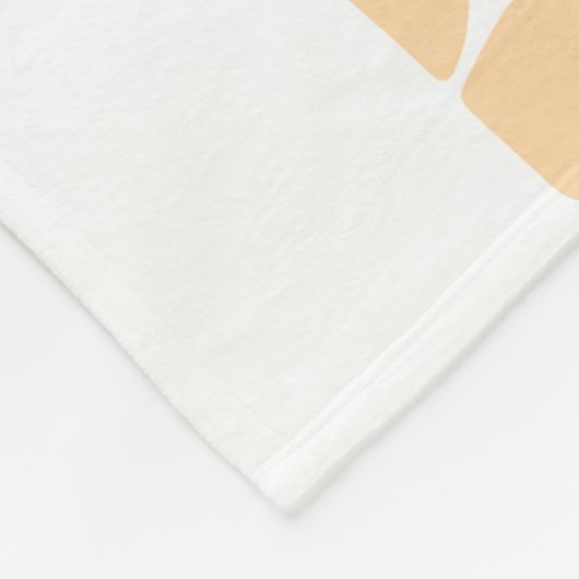 Boho Fall dankbar Nochmals gesegneter Erntedank Fleecedecke (Ecke)