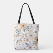 Boho Fall Foliage Tasche (Rückseite)