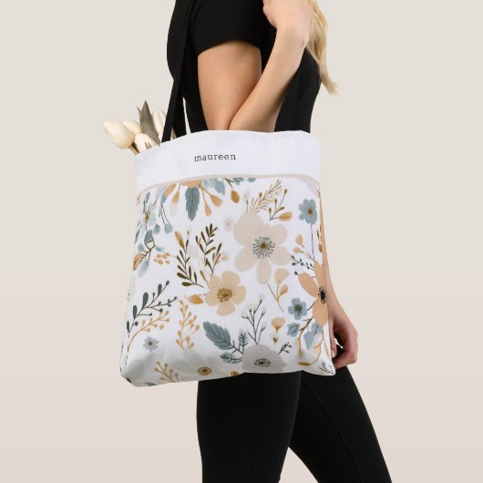 Boho Fall Foliage Tasche (Von Nahem)