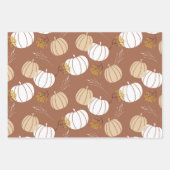 Boho Fall Geschenkpapier Set (Vorderseite)