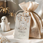 Boho Fall Ghost Baby Dusche Vielen Dank für Ihre U Geschenkanhänger