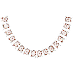 Boho Fall Hello Kürbis Wimpelkette