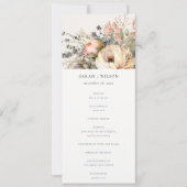 Boho Fall Herbstwochenfeier Einladung (Vorderseite)