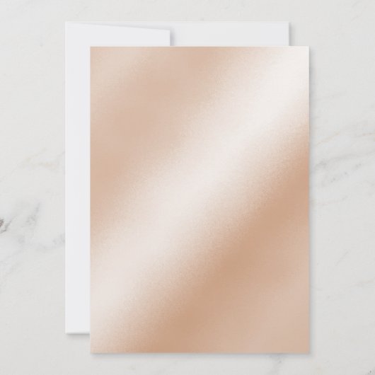 Boho Fall in Liebe Beige neutrales Brautparty Einladung (Rückseite)