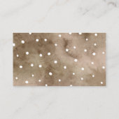 Boho Fall in Liebe Pampas Grass Diaper Raffel Begleitkarte (Rückseite)