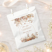 Boho Fall in Liebe Wildblume Babydusche Geschenktütchen (Ausgeschnitten)