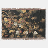 Boho Fall Japanisch Decke (Vorderseite)