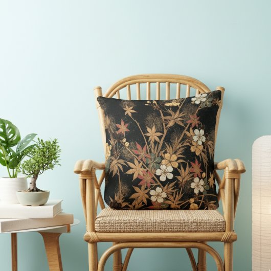 Boho Fall Japanisch Kissen