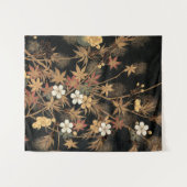 Boho Fall Japanisch Wandteppich (Vorderseite (Horizontal))