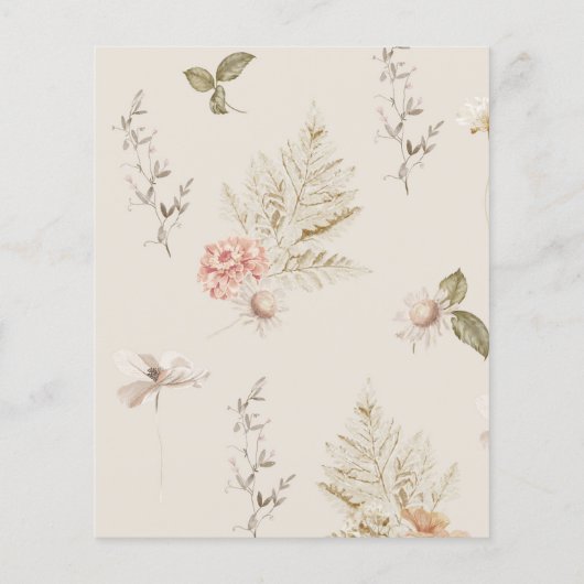 Boho Fall Kürbis Blumenkohl Wer Mami am besten ken (Rückseite)