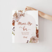 Boho Fall Kürbis-Mama-Oosa-Bar-Poster Poster