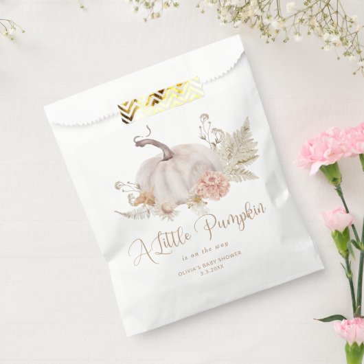 Boho Fall Kürbis nehmen Sie eine Leckerei Gefallen Geschenktütchen (Versiegelt)