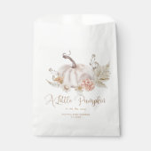 Boho Fall Kürbis nehmen Sie eine Leckerei Gefallen Geschenktütchen (Vorderseite)