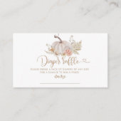 Boho Fall Kürbiskalender Gewinnspiel Begleitkarte (Vorderseite)