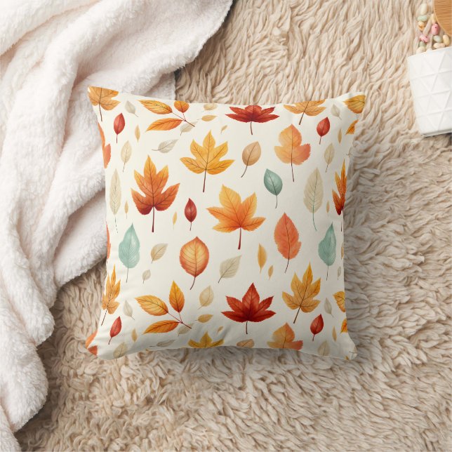 Boho Fall Pattern Die Schönheit des Herbstes mit S Kissen (Decke)