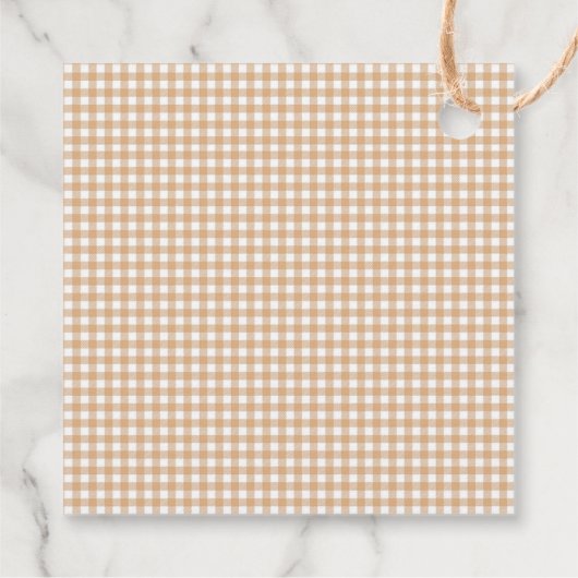 Boho Fall Polka Dot Pumpkins Kinderdusche Vielen D Geschenkanhänger (Rückseite)