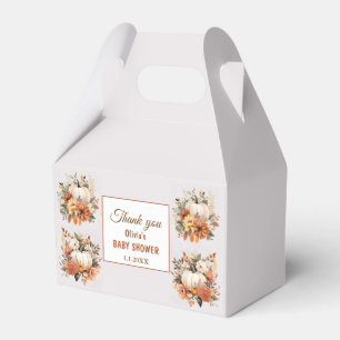 Boho Fall Pumpkin Baby Dusche Geschenkschachtel