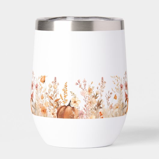 Boho Fall Pumpkin Brautparty (Rückseite)