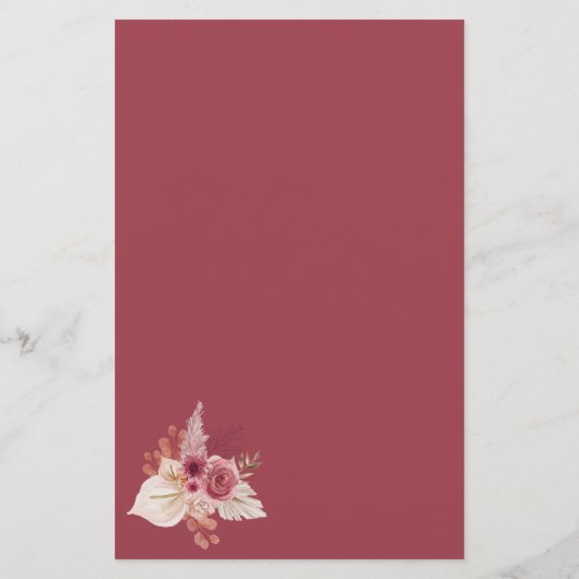 Boho Fall Pumpkin Who Knows The Bride Best Game (Rückseite)