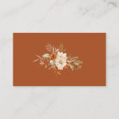 Boho Fall raten Sie, wie viele Bonbons Begleitkarte (Rückseite)