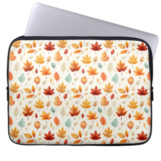 Boho Fall Verlasse Pattern Herbst Schönheit mit St Laptopschutzhülle