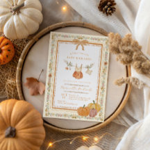 Boho Falling in Liebe Fall Baby Shower Girl